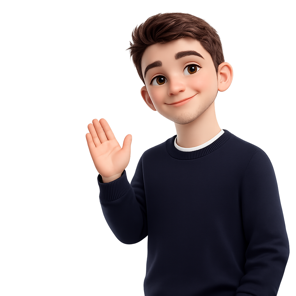 XpressGo maskoti - qahva buyurtma beruvchi do'st